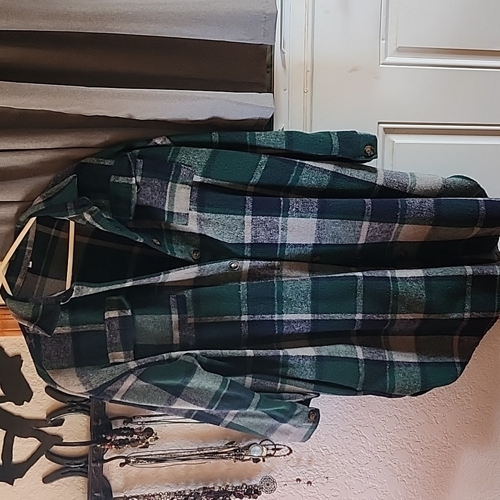 Long shirt coat